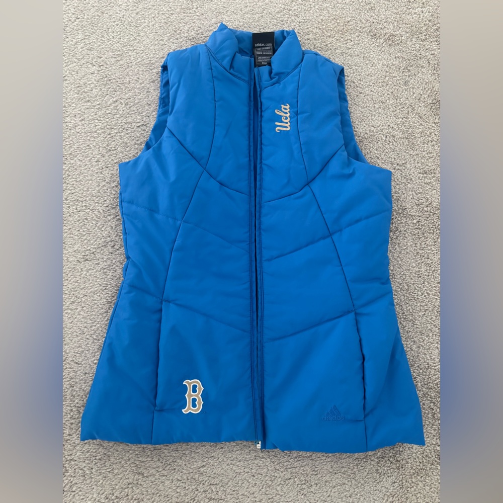 Adidas  Women’s UCLA Bright Blue Puffer Vest